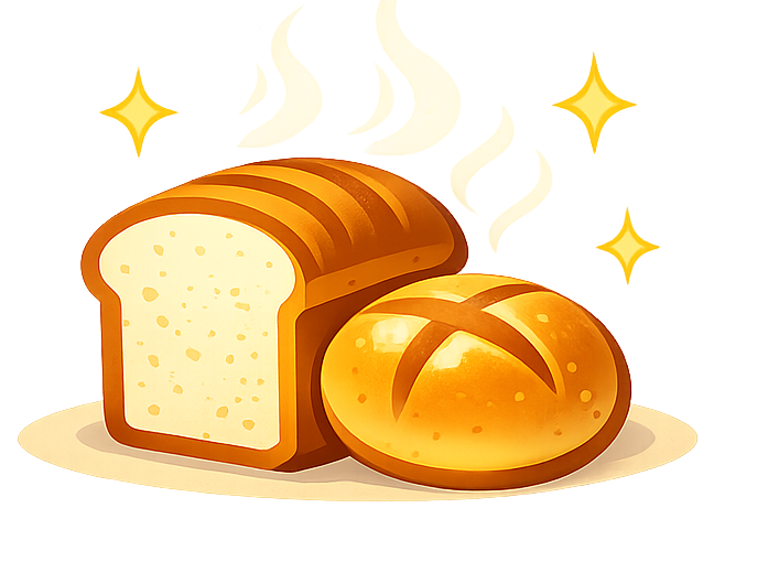 工場直売の焼きたて